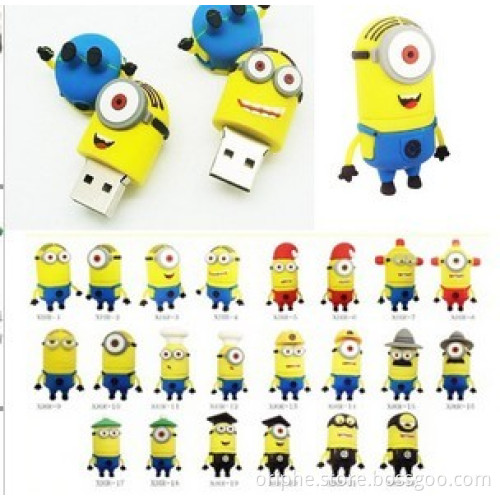 2015 hottest pvc minion usb, mini despicable me usb flash drive